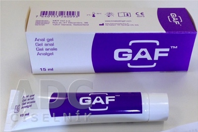 GAF gél análny