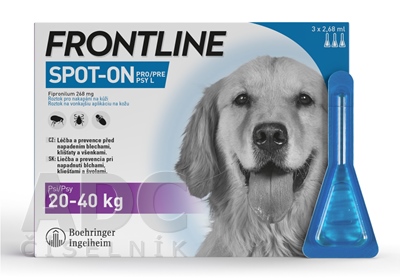 FRONTLINE SPOT-ON PRE PSY L