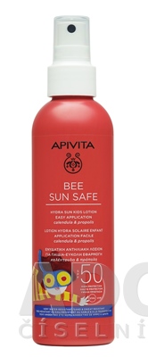 APIVITA BEE SUN SAFE HYDRA SUN KIDS LOTION SPF50