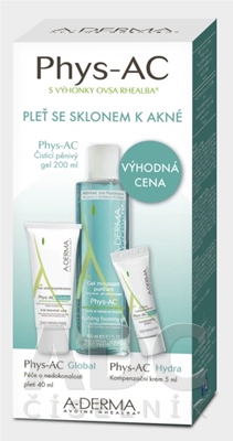 A-DERMA PHYS-AC KIT (verzia 09/2017)