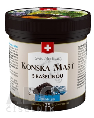 KONSKÁ MASŤ S RAŠELINOU CHLADIVÁ