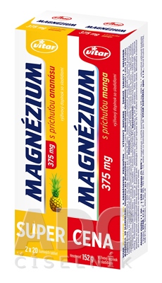 VITAR MAGNÉZIUM 375 mg DUOPACK