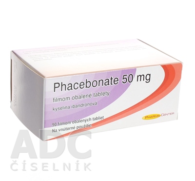 Phacebonate 50 mg filmom obalené tablety