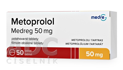 Metoprolol Medreg 50 mg