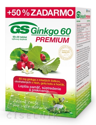 GS Ginkgo 60 PREMIUM