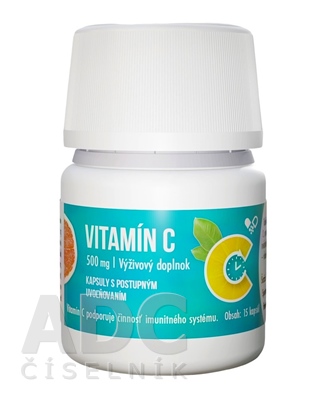 Vitamín C 500 mg (ACE Trade pre MCM Klosterfrau)