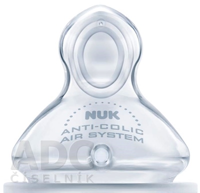 NUK CUMLÍK na fľašu FC+, V2 Silikón, Anti-colic