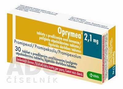 Oprymea 2,1 mg tablety s predĺženým uvoľňovaním