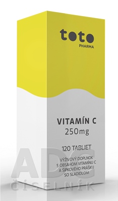 TOTO VITAMÍN C 250 mg