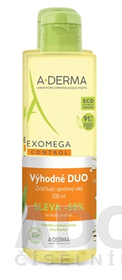 A-DERMA EXOMEGA CONTROL Sprchovací olej (DUO)