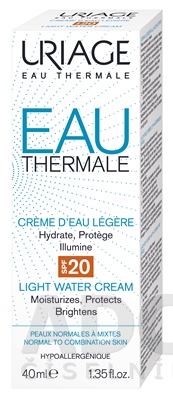 URIAGE EAU THERMAL LIGHT CREAM SPF20