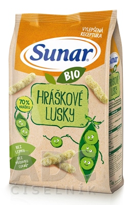 Sunar BIO Chrumky Hráškové struky