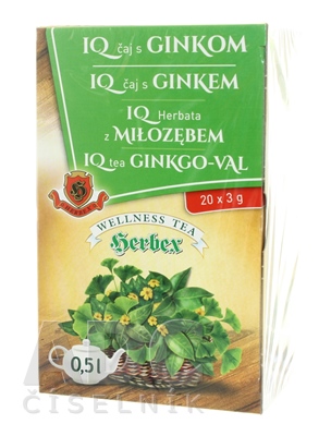 HERBEX IQ ČAJ S GINKOM