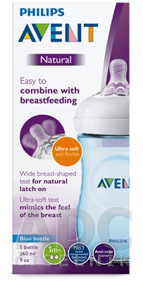 AVENT FĽAŠA Natural PP 260 ml