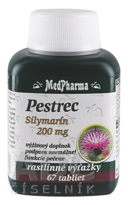 MedPharma PESTREC Silymarín 200 mg