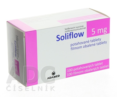 Soliflow 5 mg filmom obalené tablety