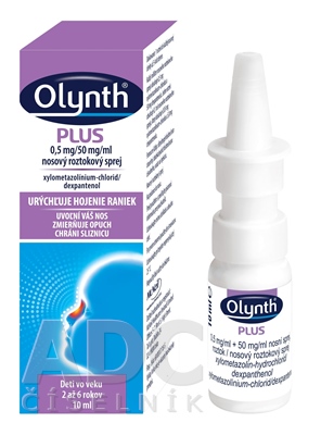 OLYNTH PLUS 0,5 mg/50 mg/ml nosový roztokový sprej