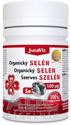 JutaVit Organický Selén 100 µg