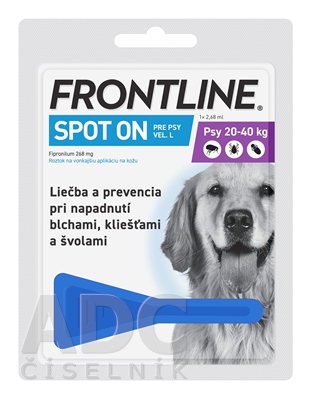 FRONTLINE Spot-on pre psy L
