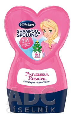 BUBCHEN KIDS SHP+KONDICIONÉR 2v1 PRINCEZNÁ ROSALEA