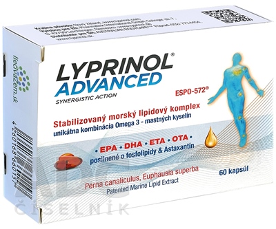 LYPRINOL Advanced Omega 3 (OTA, DHA, ETA, EPA)