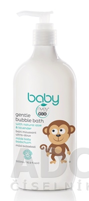 NVEY BABY BIO Pena do kúpeľa Opica