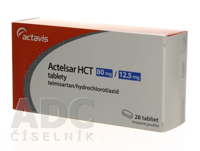 Actelsar HCT 80 mg/12,5 mg tablety