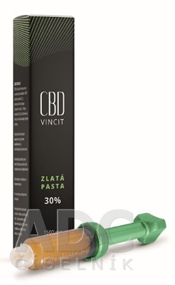 CBD Vincit zlatá pasta 30%