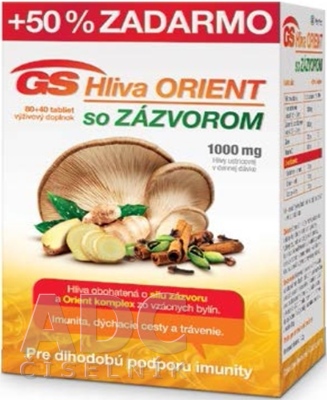 GS Hliva ORIENT so ZÁZVOROM