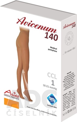 AVICENUM 140 Pančuchové nohavice, Micro