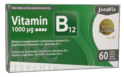 JutaVit Vitamín B12 1000 µg