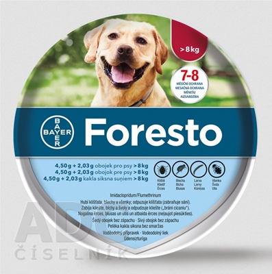 Foresto obojok pre psy nad 8 kg