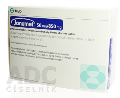 Janumet 50 mg/850 mg