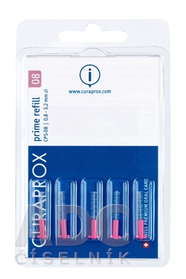 CURAPROX CPS 08 prime refill ružová