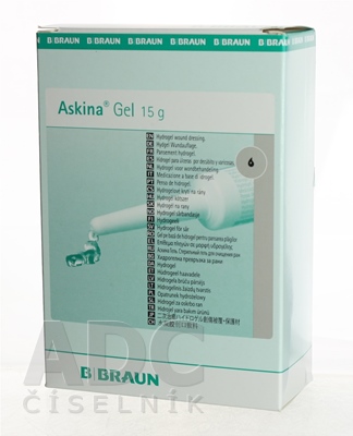 B.BRAUN ASKINA GÉL NA RANY (gélové amorfné krytie)