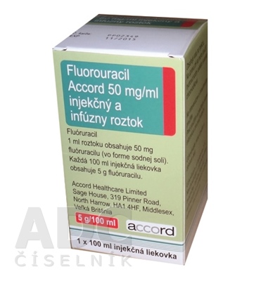 Fluorouracil Accord 50 mg/ml