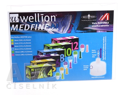 Wellion MEDFINE plus Penneedles 12 mm