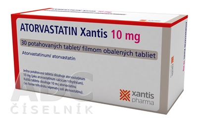 Atorvastatin Xantis 10 mg