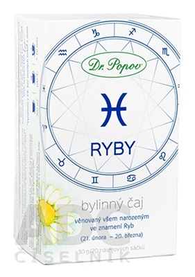 Dr. Popov Bylinný čaj RYBY