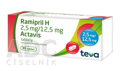 Ramipril H 2,5 mg/12,5 mg Actavis