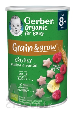 Gerber Organic CHRUMKY Ryžovo-pšeničné