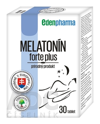 EDENPharma MELATONÍN 1,5 mg Forte plus