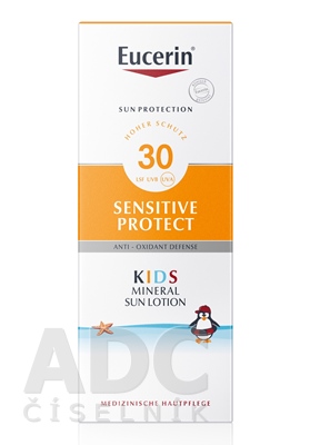 Eucerin SUN SENSITIVE PROTECT SPF 30 detské mlieko