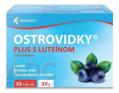 Noventis Ostrovidky Plus s luteínom