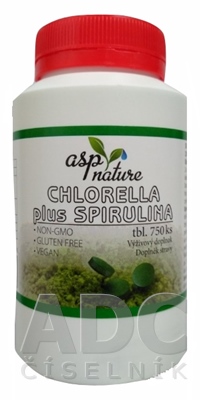 asp CHLORELLA plus SPIRULINA