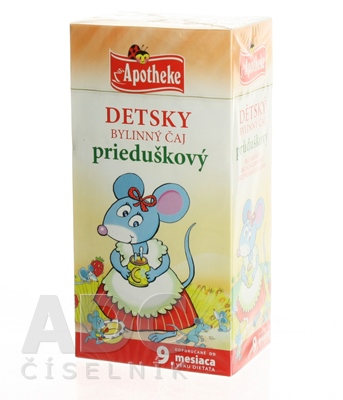 APOTHEKE DETSKÝ BYLINNÝ ČAJ PRIEDUŠKOVÝ