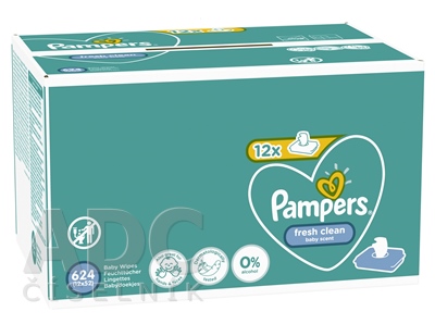 PAMPERS Baby Wipes Fresh Clean Box