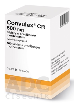 Convulex CR 500 mg