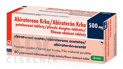 Abiraterón Krka 500 mg