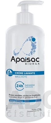 Apaisac BIORGA 24h hydratačný čistiaci krém
